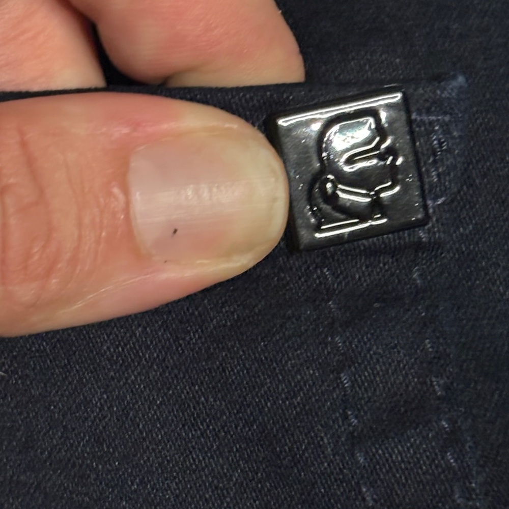 Karl Lagerfeld Women’s Dark Navy Bootcut Jeans - Picture 4 of 5